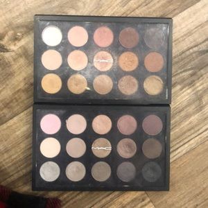 2 “MAC” eye shadow Pallets